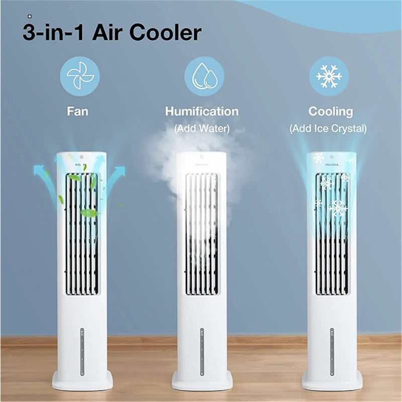 salelink.co.nz Midea Midea Tower Fan Cooler Remote Control 4.8L Water Tank Midea Tower Fan With 5L Water Tank Remote Control