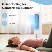 salelink.co.nz Midea Midea Tower Fan Cooler Remote Control 4.8L Water Tank Midea Tower Fan With 5L Water Tank Remote Control