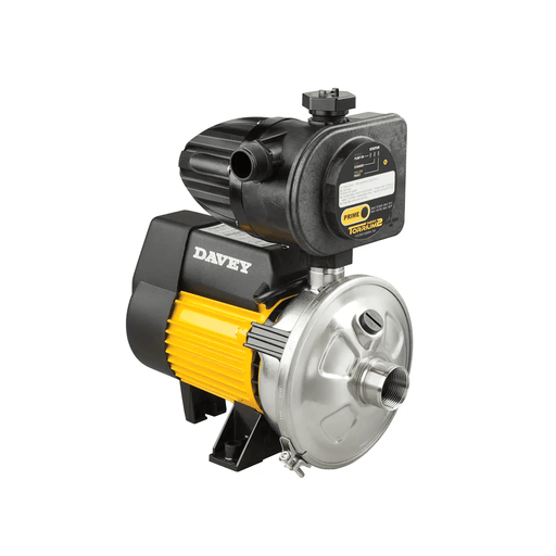 Davey HP Series Pump with Torrium2 Controller - Horizontal Pressure, Stainless Steel, Home Supply NZ