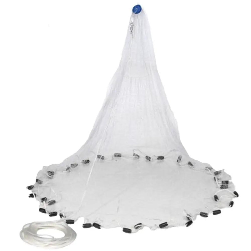 9 FT Cast Net 1/2 inch White American Cast Nets – view 2