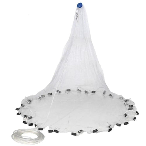 7 FT Cast Net 1/2 inch White American Cast Nets – view 2