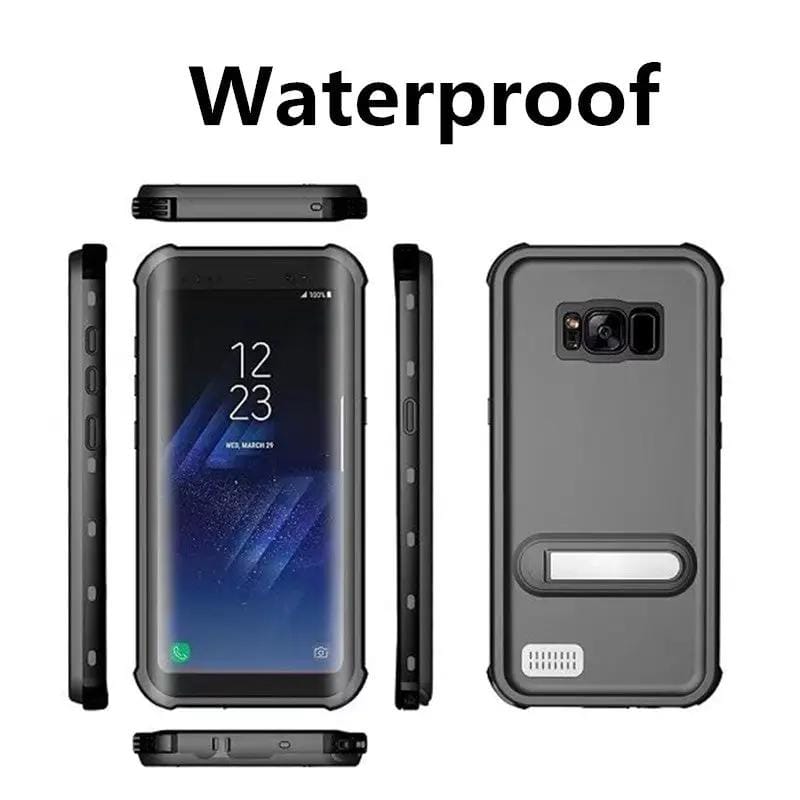 Samsung S8 Plus Waterproof Case With Kickstand And Fingerprint Access – view 3