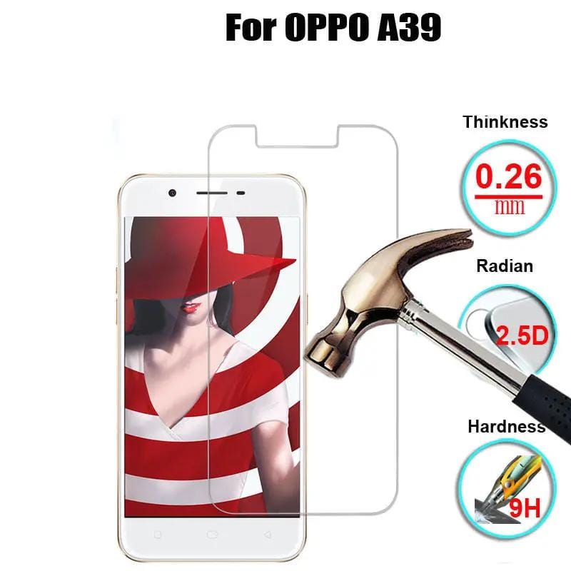 salelink.co.nz Unbranded OPPO A39 Tempered Glass Screen Protector OPPO A39 Tempered Glass Screen Protector - NZ