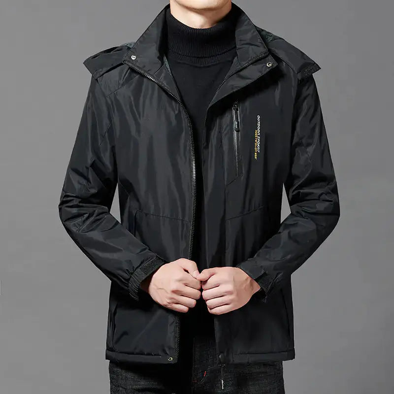Thickened Windproof and Warm Men's Coat – view 7