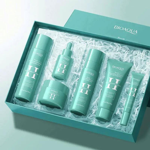 Poppy Gifts Skin Care BIOAQUA Hyaluronic Acid Moisturizing Repair Facial Skin Care 6-piece Set BIOAQUA Hyaluronic Acid Moisturizing Repair Facial Skin Care 6-piece Set