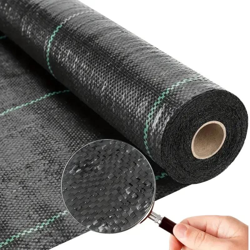 salelink.co.nz Unbranded Weedmat - 2M x 100M Weed Control Mat Weedmat 2m x 100m Roll UV Resistant Polypropylene