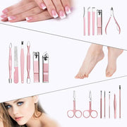 salelink.co.nz Unbranded 18PCS Nail Manicure Pedicure Set Rose Gold 18Pcs Nail Manicure Pedicure Set