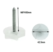 sue-e furniture Headboard Bolts M8 Headboard Bolts for Base (white) M8 Headboard Bolts for Base (white)