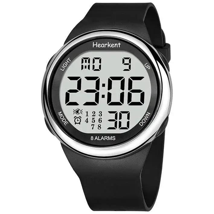 Deafquip Watch Hearkent Atomic Watch with Vibrating 8 Alarms Hearkent Atomic Watch with Vibrating 8 Alarms