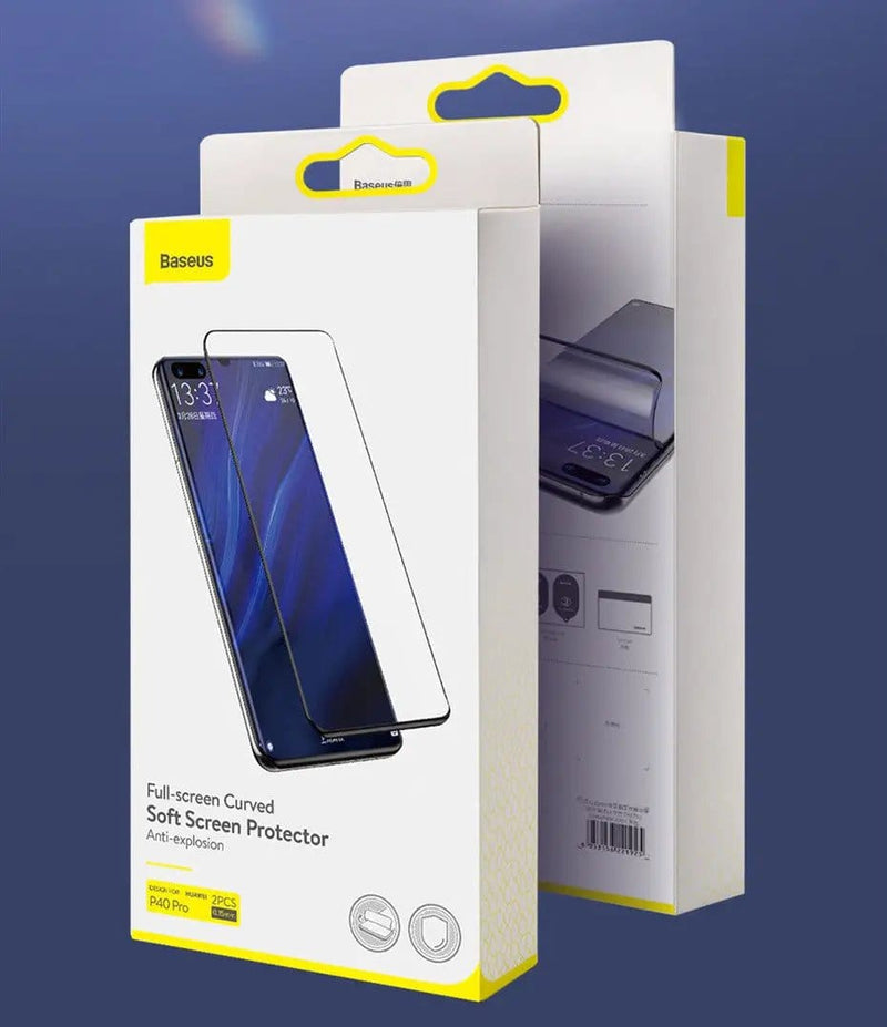 salelink.co.nz Unbranded 2PCS Huawei P40 Screen Protector Huawei P40 Screen Protector 2 Pack Soft PET Film 9H HD