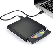 USB External CD DVD ROM Writer Burner Player Drive PC Laptop for Windows Mac – view 1