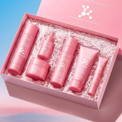 Poppy Gifts Skin Care BIOAQUA Nicotinamide Moisturizing 6-piece Skin Care Set BIOAQUA Nicotinamide Moisturizing 6-piece Skin Care Set