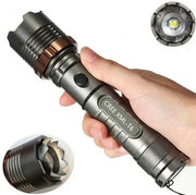 T6 LED Tactical Flashlight - Adjustable Focus Rechargeable Torch with 5 Modes – view 1
