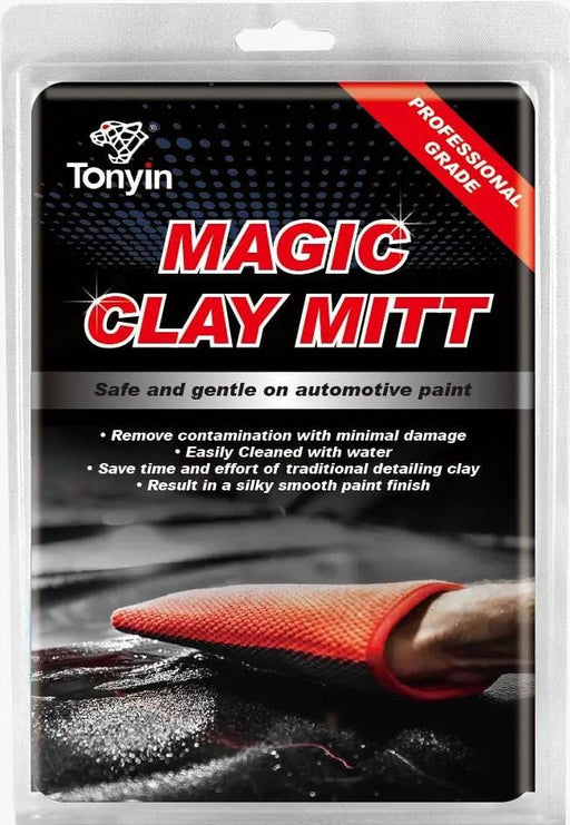 Racing Pro NZ Ltd TONYIN MAGIC CLAY MITT 21 X 15CM TONYIN MAGIC CLAY MITT 21 X 15CM
