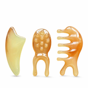 Poppy Gifts Meridian Massage Gua-Sha Masterpiece 3-Piece Set Meridian Massage Gua-Sha Masterpiece 3-Piece Set