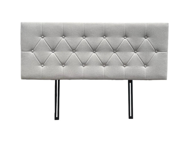 sue-e furniture Headboards Fenland Headboard Light Grey King Size Fenland Headboard Light Grey King Size