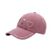 URBA VISTA Honey Pink Baseball Cap Honey Pink Baseball Cap