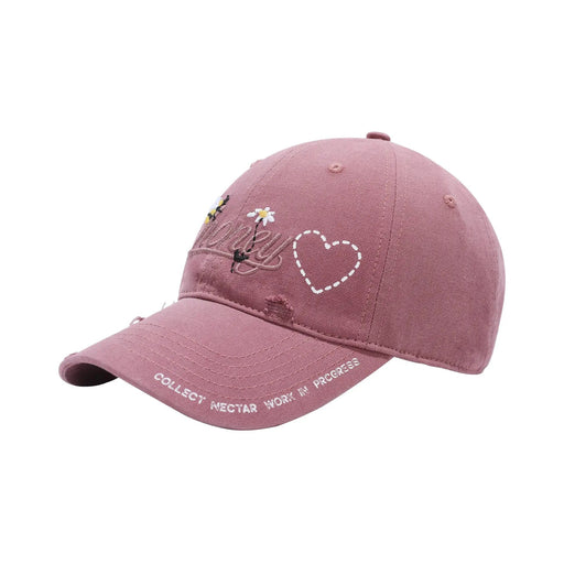 URBA VISTA Honey Pink Baseball Cap Honey Pink Baseball Cap