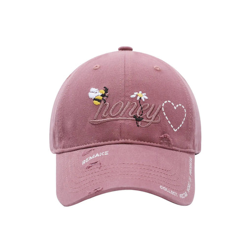 URBA VISTA Honey Pink Baseball Cap Honey Pink Baseball Cap