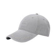 URBA VISTA Light Grey Minimal Baseball Cap Light Grey Minimal Baseball Cap