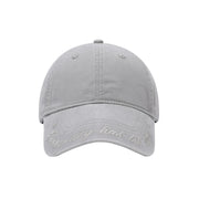 URBA VISTA Light Grey Minimal Baseball Cap Light Grey Minimal Baseball Cap