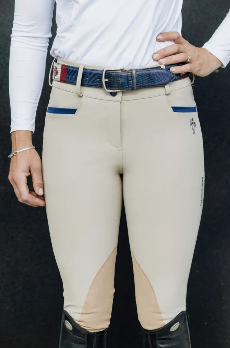 The Brave Pants Company Breeches DW Endura Basic-B SUEDE Knee Grip Breech DW Endura Basic B Suede Knee Grip Breech Navy