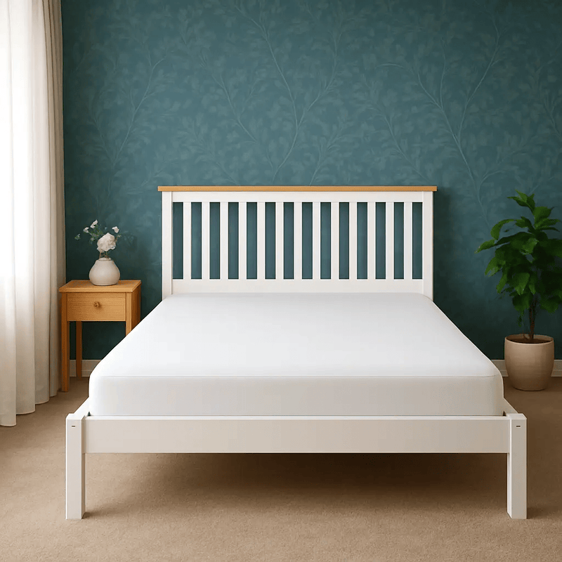 sue-e furniture Bed frames & Bases Hayes Solid Pine Bed Frame Queen Hayes Solid Pine Bed Frame Queen