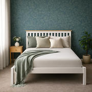 sue-e furniture Bed frames & Bases Hayes Solid Pine Bed Frame Queen Hayes Solid Pine Bed Frame Queen