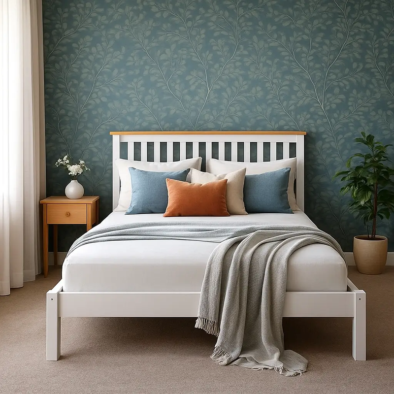 sue-e furniture Bed frames & bases Hayes Solid Pine Bed Frame Double Hayes Solid Pine Bed Frame Double