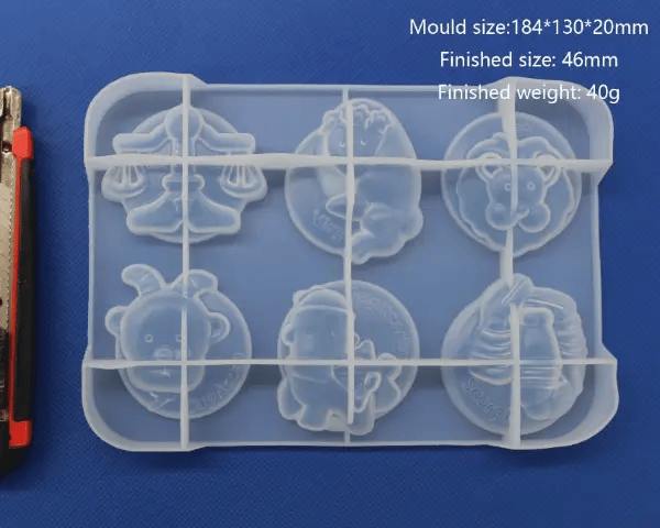 Resin Art NZ Moulds Zodiac / Horoscopes Silicone Mould - 01 Zodiac / Horoscopes Silicone Mould - 01 | NZ