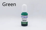 Liquid Epoxy Resin Dye Translucent Colour - 10ml each - Apple Green – view 10