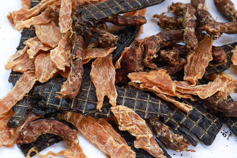 DogTreatNZ NZ Dehydrated Chicken Neck Dog Treats 100 Percent Natural NZ Dehydrated Chicken Neck Dog Treats 100 Natural