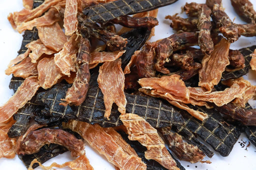DogTreatNZ NZ Dehydrated Chicken Neck Dog Treats 100 Percent Natural NZ Dehydrated Chicken Neck Dog Treats 100 Natural