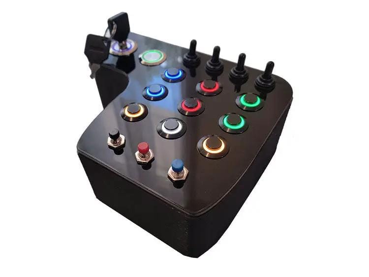 RaceCrafts RaceCraftsNZ PitPro RC03 Premium Series Button Box RaceCraftsNZ PitPro RC03 Premium Series Button Box