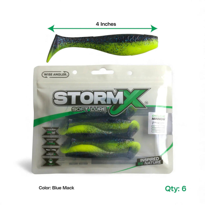 StormX™ Cyclone Minnow 4" Soft Lure – view 3