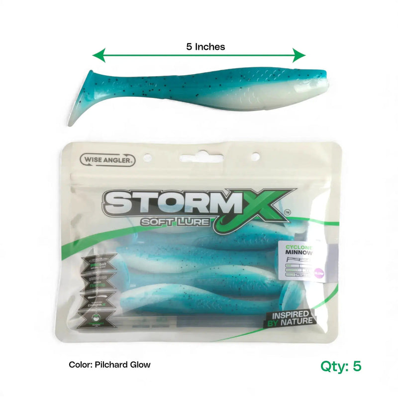 StormX™ Cyclone Minnow 5" Soft Lure – view 3