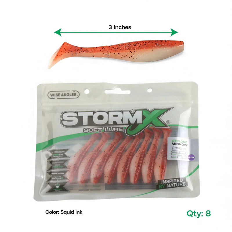 StormX™ Cyclone Minnow 3" Soft Lure – view 3
