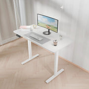 sue-e furniture Computer Desk Electra Ergo Single Motor Sit Stand Desk White 1.4m Electra Ergo Single Motor Sit Stand Desk White 1.4m