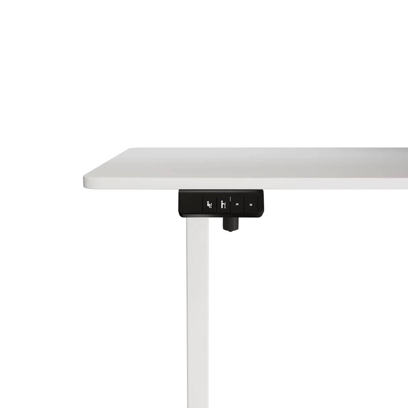 sue-e furniture Computer Desk Electra Ergo Single Motor Sit Stand Desk White 1.4m Electra Ergo Single Motor Sit Stand Desk White 1.4m
