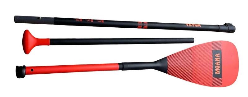 Moana SUP and Surf Paddle Tiki 3 Piece Fibreglass Adjustable Paddle Tiki 3 Piece Fibreglass Adjustable Paddle