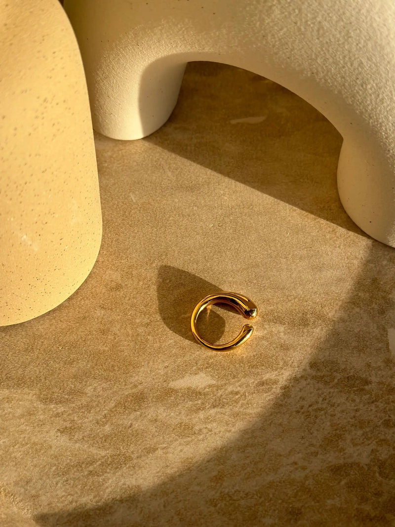 Tahana Jewellery Ring Wai Gold Ring Wai Gold Ring