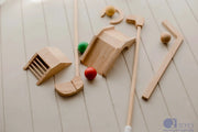 Curious Moonbeam Montessori Toy Mini Golf Set - QToys | Wooden Toy NZ Mini Golf Set - QToys | Wooden Toy NZ