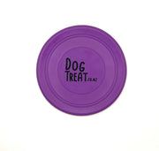 DogTreatNZ Dog Treat Frisbee Non Toxic Rubber Durable Dog Toy For Fetch Non Toxic Rubber Dog Treat Frisbee Toy for Fetch