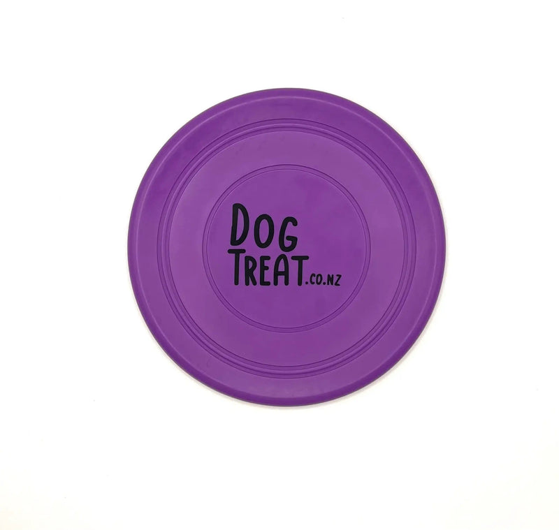 DogTreatNZ Dog Treat Frisbee Non Toxic Rubber Durable Dog Toy For Fetch Non Toxic Rubber Dog Treat Frisbee Toy for Fetch
