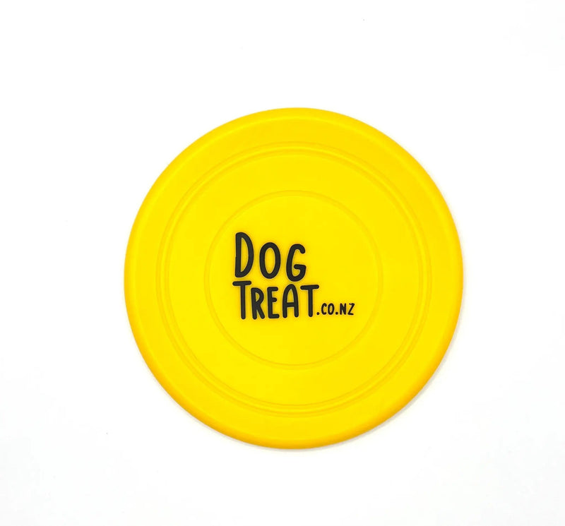 DogTreatNZ Dog Treat Frisbee Non Toxic Rubber Durable Dog Toy For Fetch Non Toxic Rubber Dog Treat Frisbee Toy for Fetch