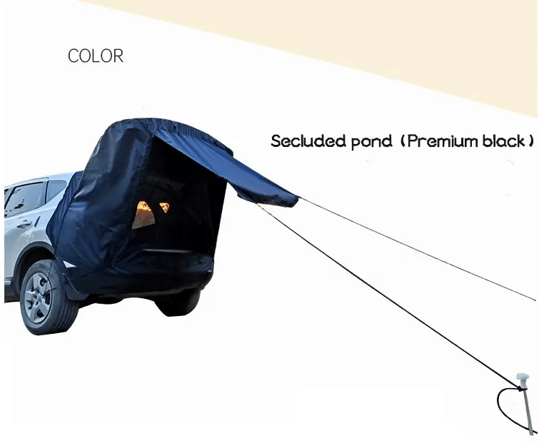 Car Trunk Tent Sunshade Rainproof Tailgate Shade Awning – view 5