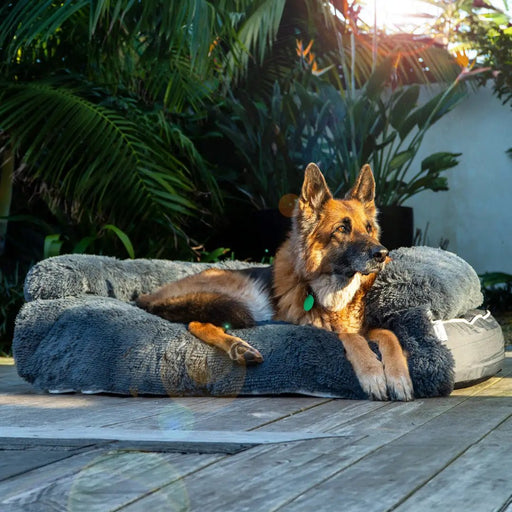 The Brooklyn Brooklyn® Chew Resistant Luxe Lounger (2-in-1 Dog Bed) Brooklyn 2 in 1 Chew Resistant Luxe Lounger Dog Bed