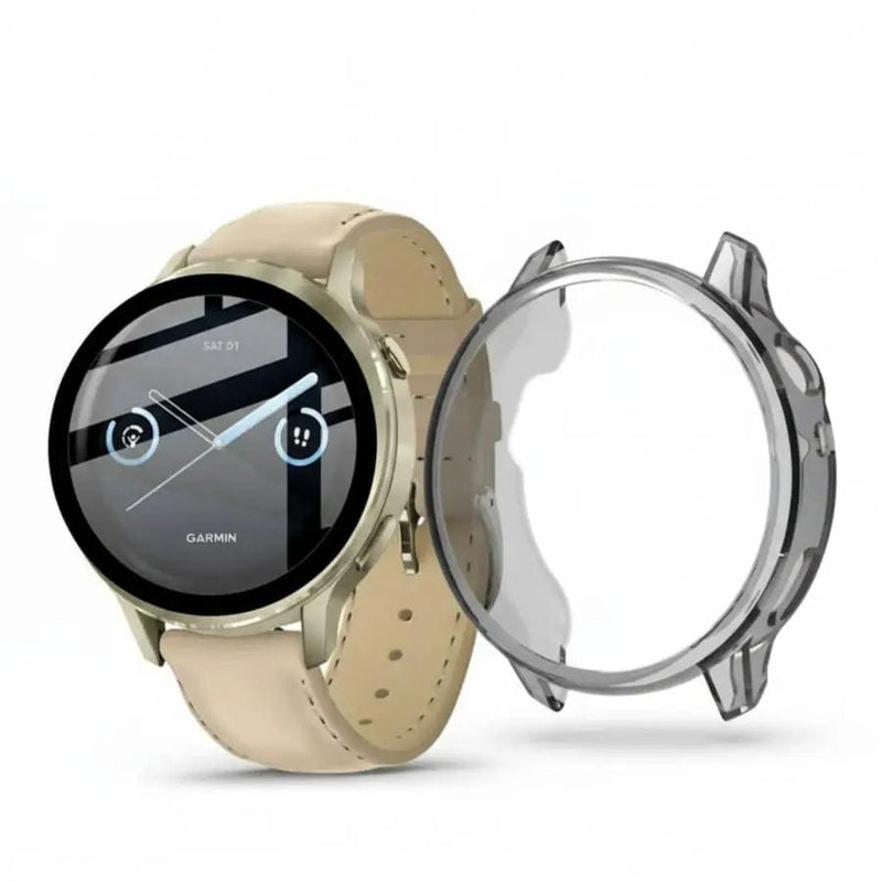 Protective Case for Garmin Venu 4 41mm (Transparent Black)