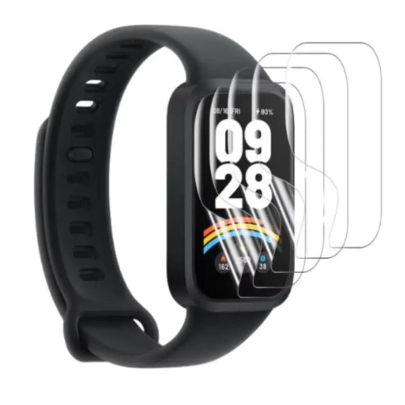 Hydrogel Screen Protector for Xiaomi Smart Band 9 Active/Redmi Smart Band 3 (Pack of 6)