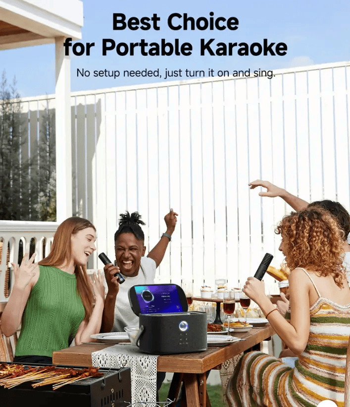 Kiwi Grab Kiwi Grab Ikarao S2 Karaoke Machine System With 8″ Touch Screen Wireless Mic Ikarao S2 Karaoke Machine System With 8″ Touch Screen Wireless Mic